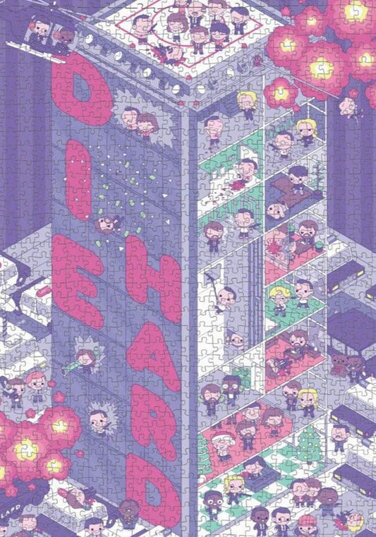 Die Hard - Nakatomi torony Mondo 1000 darabos kirakó puzzle (MT-PZFOX-DH001 850010229461) - puzzlegarden