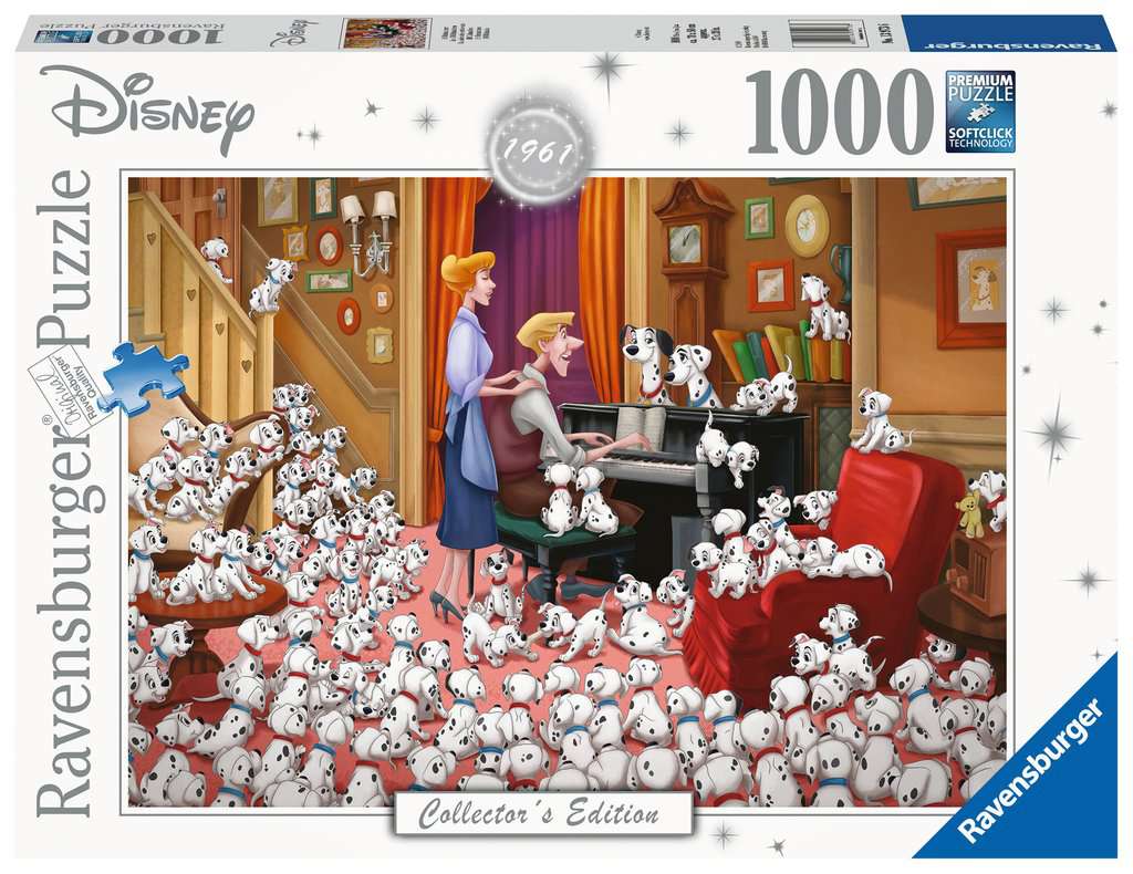 Disney Collector's Edition - 101 Kiskutya Ravensburger 1000 darabos kirakó puzzle (RA-13973 4005556139736) - puzzlegarden