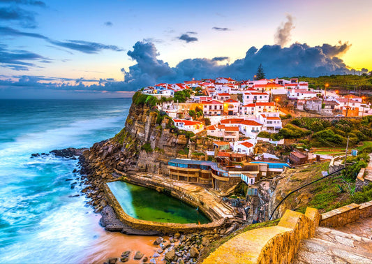 Azenhas do Mar, Portugal 1000 darabos ENJOY puzzle kirakó (2076)