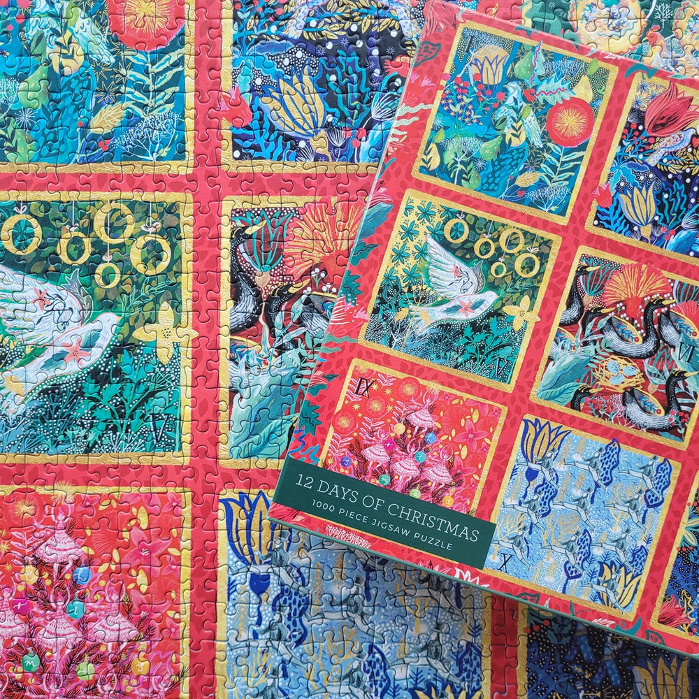 Karácsony 12 Napja Gibsons 1000 darabos kirakó puzzle (G - G7601) - puzzlegarden