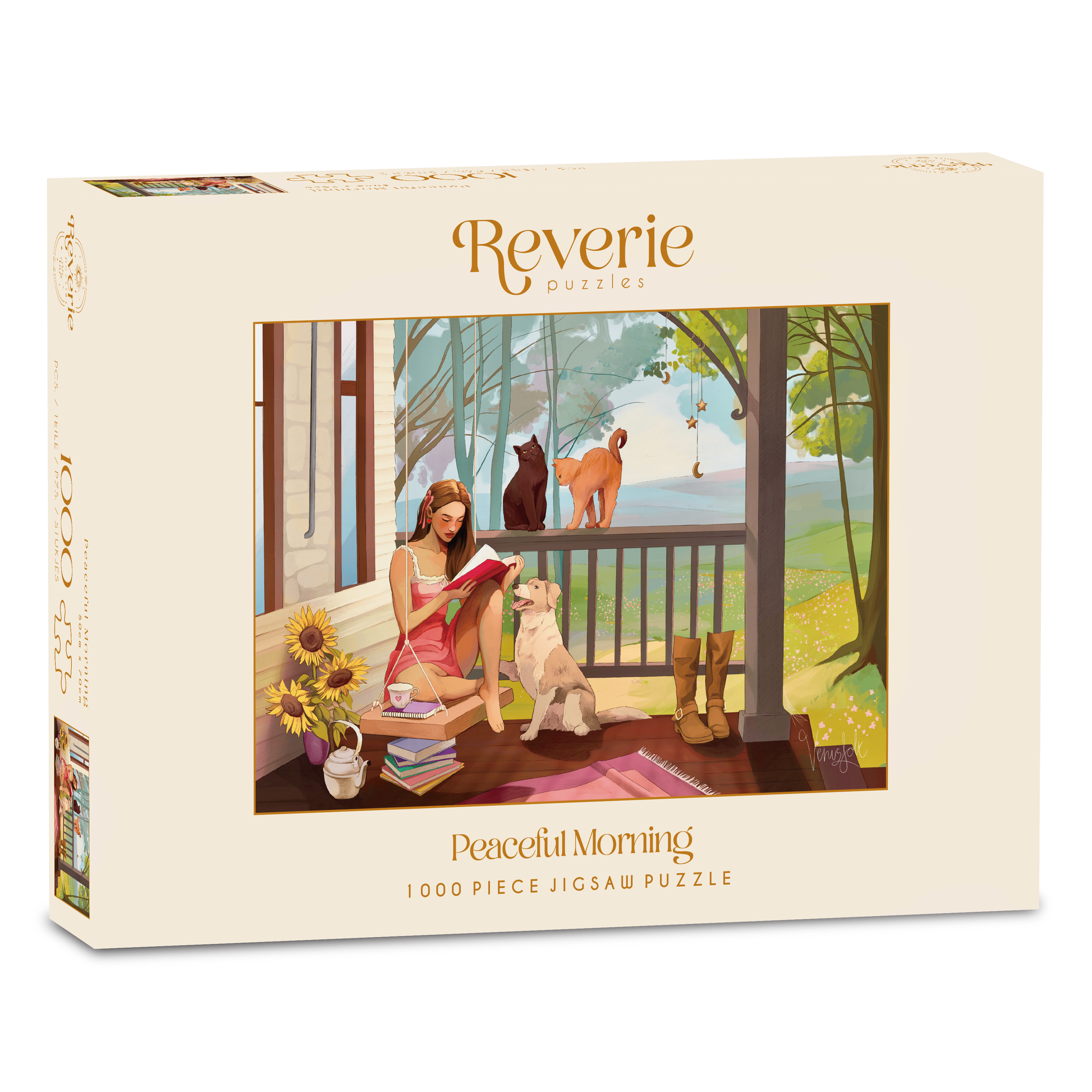 Békés reggel Reverie 1000 darabos kirakó (RE-PM1000LT)