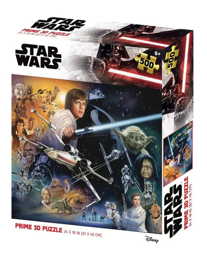 3D Puzzle - Star Wars Classic 2 Prime3D 500 darabos kirakó puzzle (P3D-32633 670889326333) - puzzlegarden
