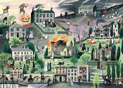 A Brontë nővérek világa Laurence King 1000 darabos kirakó puzzle (LK-9781399600118) - puzzlegarden