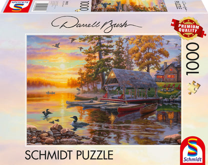 A Csónakház Schmidt 1000 darabos kirakó puzzle (SCH-58532 4001504585327) - puzzlegarden