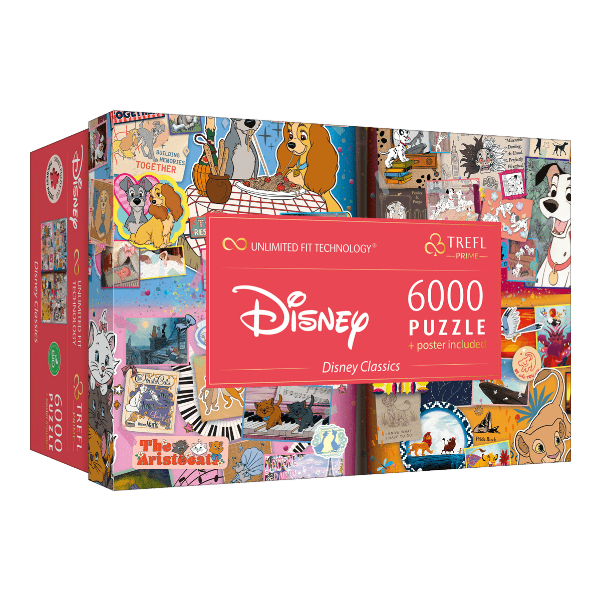A Disney Nagy Könyve Trefl 6000 darabos kirakó puzzle (TR-81037) - puzzlegarden