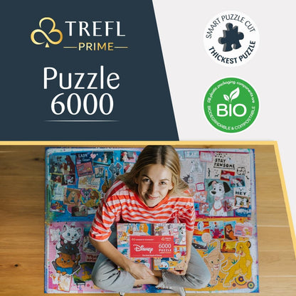 A Disney Nagy Könyve Trefl Prime 6000 darabos kirakó puzzle (TR - 81037 5900511810370) - puzzlegarden