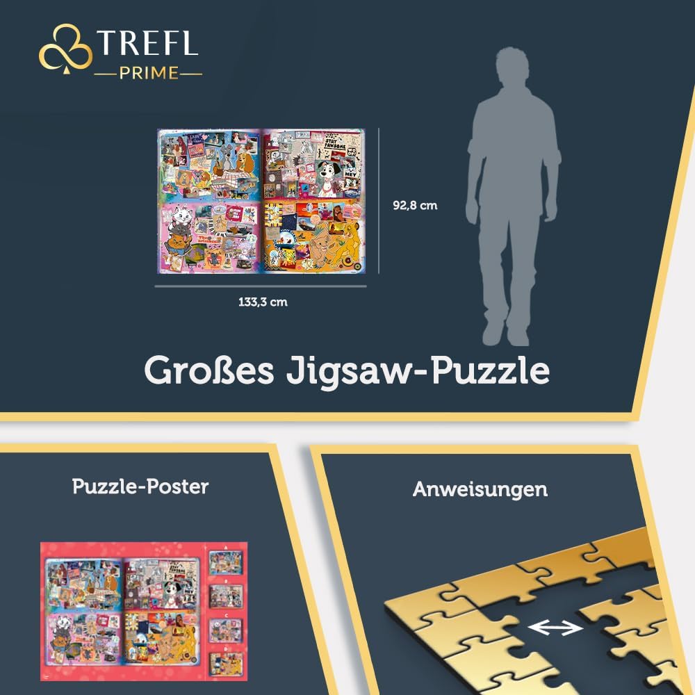 A Disney Nagy Könyve Trefl Prime 6000 darabos kirakó puzzle (TR - 81037 5900511810370) - puzzlegarden