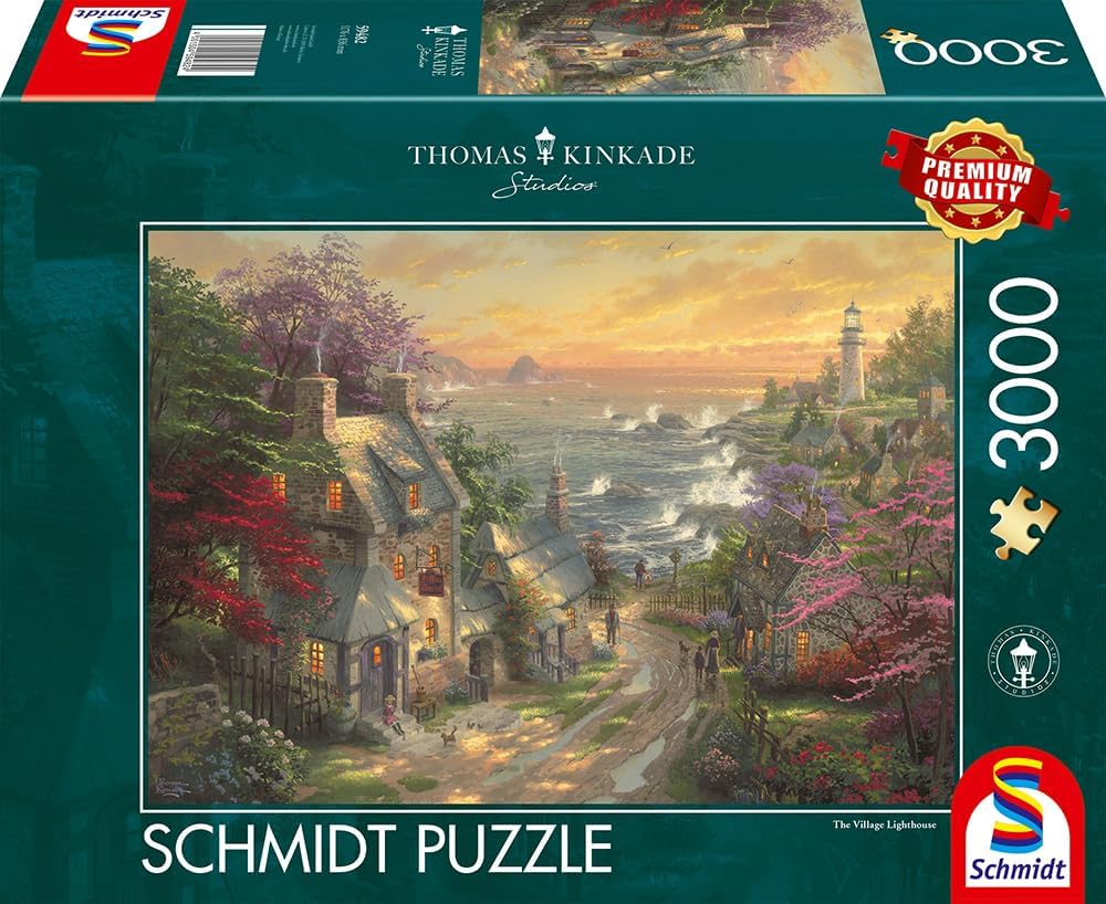A falu világítótornya Schmidt Spiele 3000 darabos kirakó puzzle (SCH - 59482) - puzzlegarden