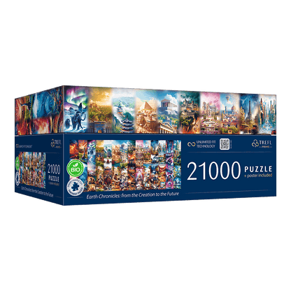 A Föld Krónikája: Teremtéstől a Jövőig Trefl 21000 darabos kirakó puzzle (TR-81040) - puzzlegarden