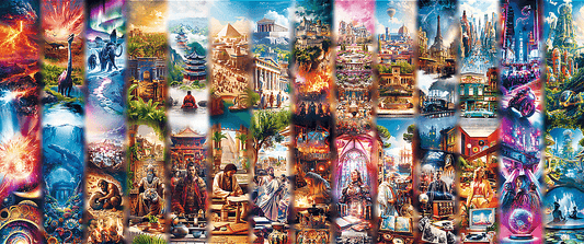 A Föld Krónikája: Teremtéstől a Jövőig Trefl 21000 darabos kirakó puzzle (TR - 81040) - puzzlegarden