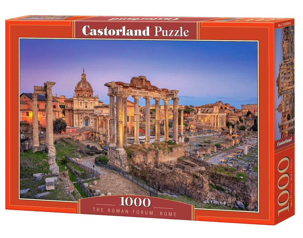 A Forum Romanum, Róma Castorland 1000 darabos kirakó puzzle (C - 105304 5904438105304) - puzzlegarden