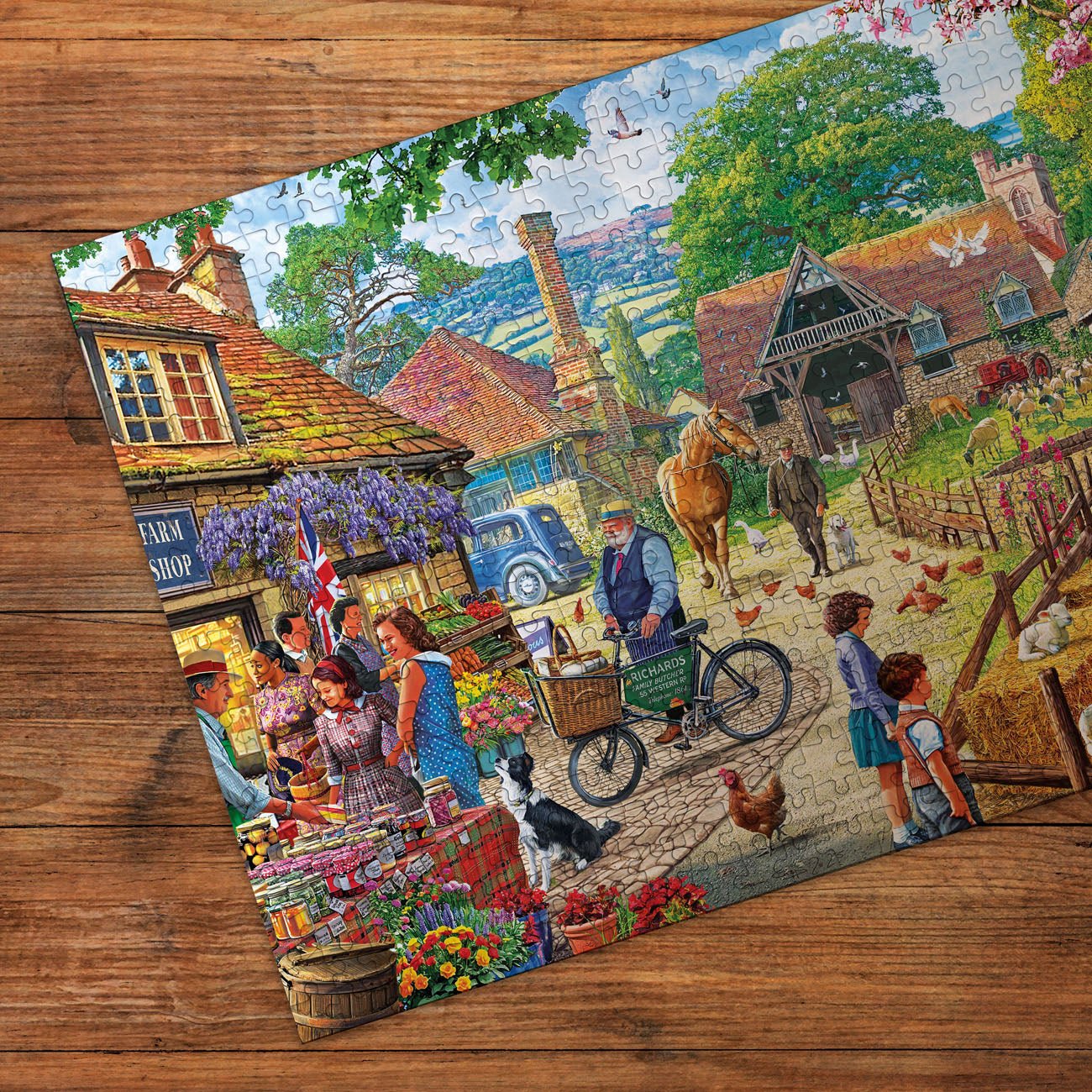 A gazdabolt Gibsons 1000 darabos kirakó puzzle (G-G6458) - puzzlegarden