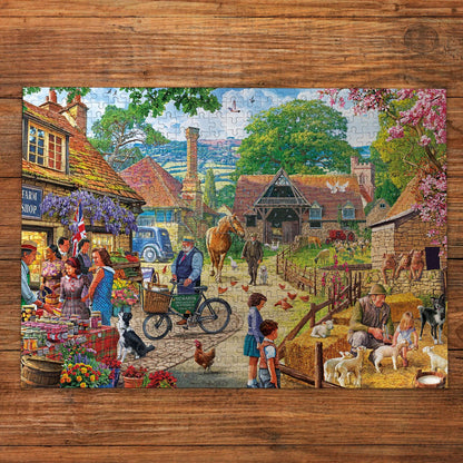 A gazdabolt Gibsons 1000 darabos kirakó puzzle (G-G6458) - puzzlegarden