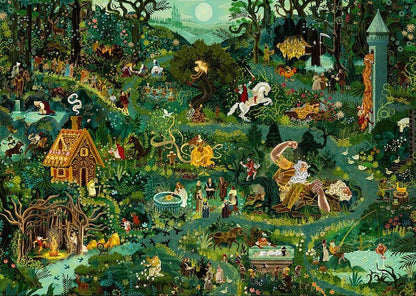 A Grimm - mesék világa Laurence King 1000 darabos kirakó puzzle (LK-9781399629621) - puzzlegarden