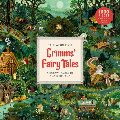 A Grimm - mesék világa Laurence King 1000 darabos kirakó puzzle (LK-9781399629621) - puzzlegarden
