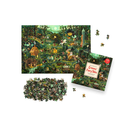 A Grimm - mesék világa Laurence King 1000 darabos kirakó puzzle (LK-9781399629621) - puzzlegarden