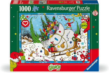 A Grincs Ravensburger 1000 darabos kirakó puzzle (RA-12001351) - puzzlegarden