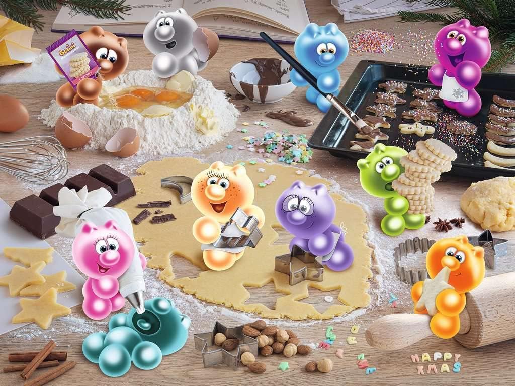 A Gumimacik sütögetnek Ravensburger 1500 darabos kirakó puzzle (RA - 16713 4005556167135) - puzzlegarden