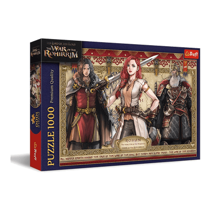 A Gyűrűk Ura: A rohaniak háborúja Trefl 1000 darabos kirakó puzzle (TR-10937) - puzzlegarden