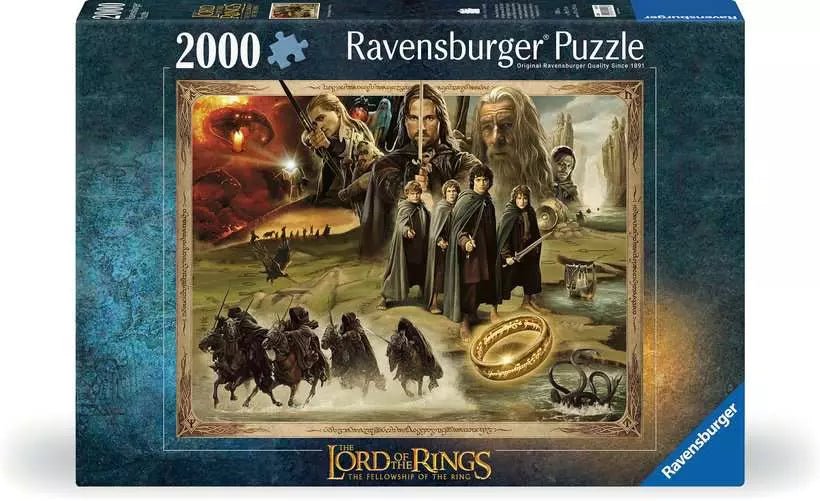 A Gyűrűk Ura - A Gyűrű Szövetsége Ravensburger 2000 darabos kirakó puzzle (RA - 16927) - puzzlegarden