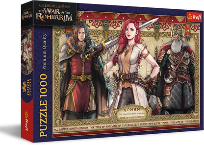 A Gyűrűk Ura: A rohaniak háborúja Trefl 1000 darabos kirakó puzzle (TR - 10937) - puzzlegarden