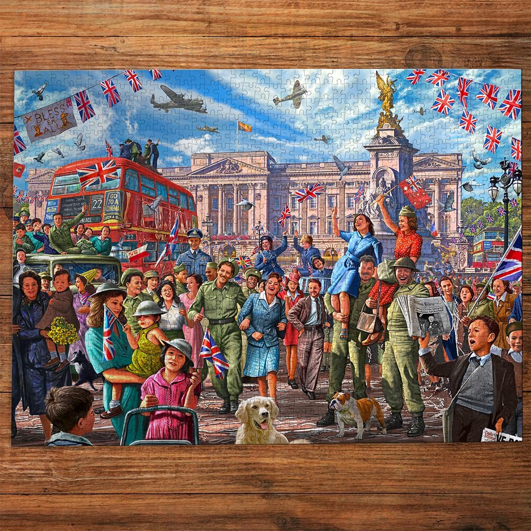 A háború utolsó napjai Gibsons 1000 darabos kirakó puzzle (G - G7153) - puzzlegarden