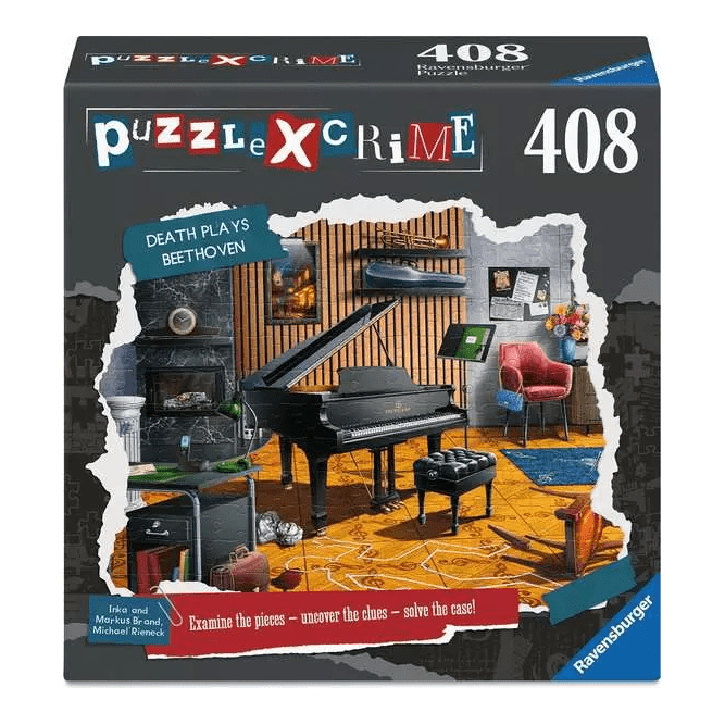 A halál Beethovent játszik – Puzzle X Crime Ravensburger 408 darabos kirakó puzzle (RA-12001835) - puzzlegarden
