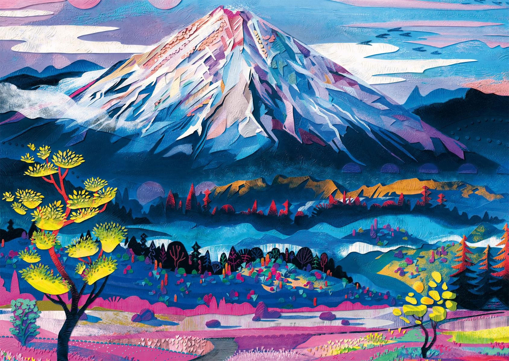 A hegyek csendje Schmidt Spiele 1000 darabos kirakó puzzle (SCH-58644) - puzzlegarden