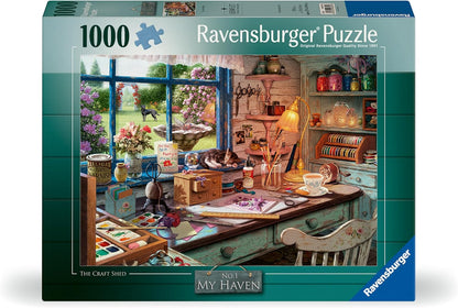 A Hobbiszoba Ravensburger 1000 darabos kirakó puzzle (RA-12000307) - puzzlegarden