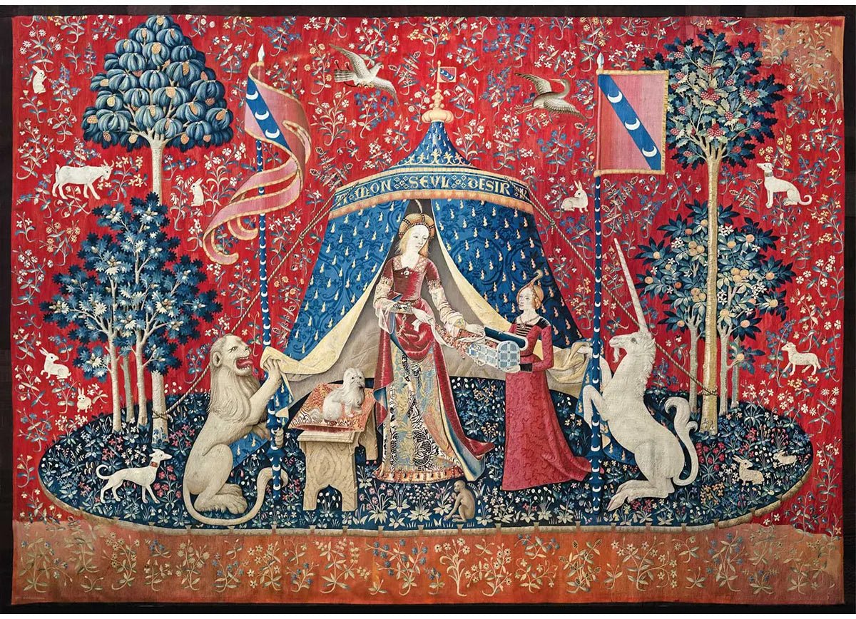 A hölgy és az egyszarvú Eurographics 1000 darabos kirakó puzzle (EUR-6000-6171) - puzzlegarden