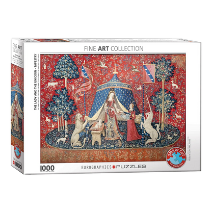 A hölgy és az egyszarvú Eurographics 1000 darabos kirakó puzzle (EUR-6000-6171) - puzzlegarden