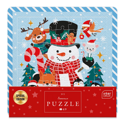 A hóember Interdruk 49 darabos kirakó puzzle (ID-5902277395917) - puzzlegarden