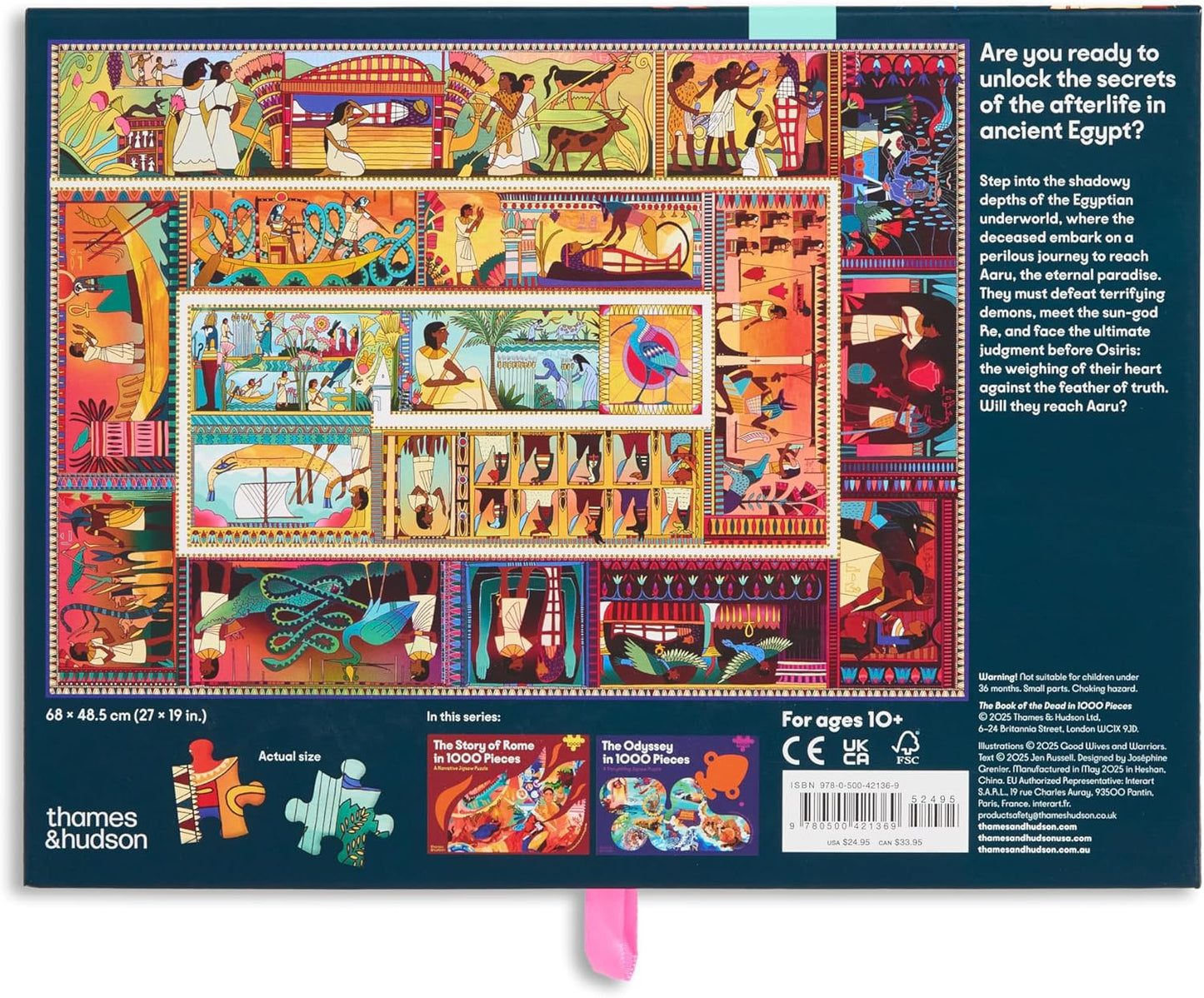 A holtak könyve Laurence King 1000 darabos kirakó puzzle (LK-9780500421369) - puzzlegarden