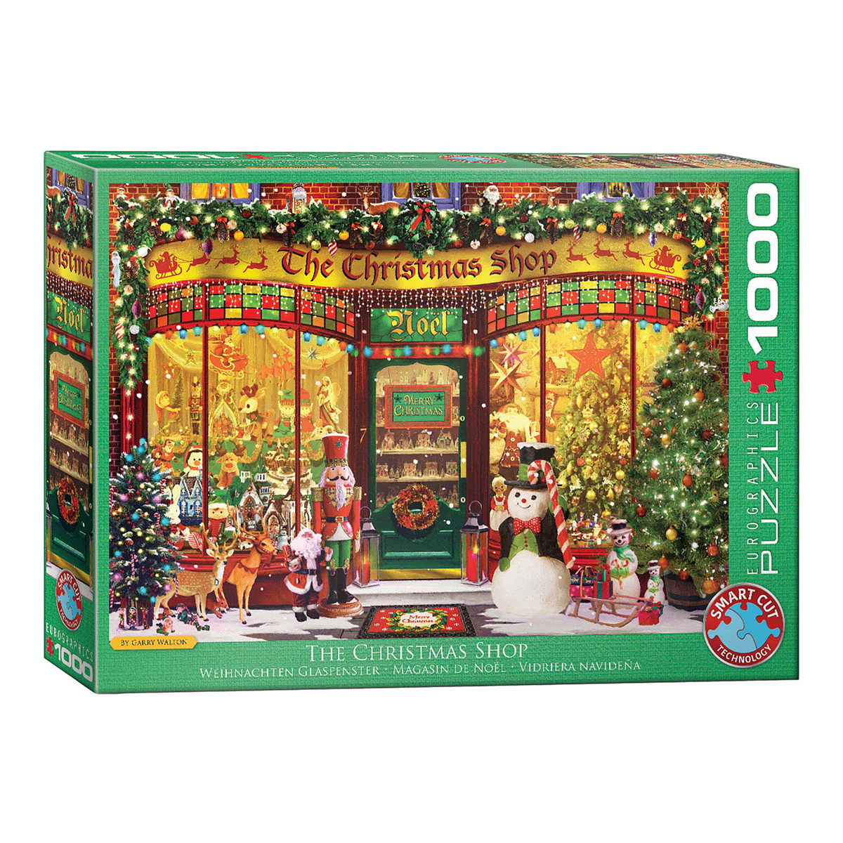A karácsonyi bolt Eurographics 1000 darabos kirakó puzzle (EUR-6000-5521) - puzzlegarden