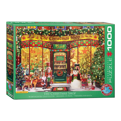 A karácsonyi bolt Eurographics 1000 darabos kirakó puzzle (EUR-6000-5521) - puzzlegarden