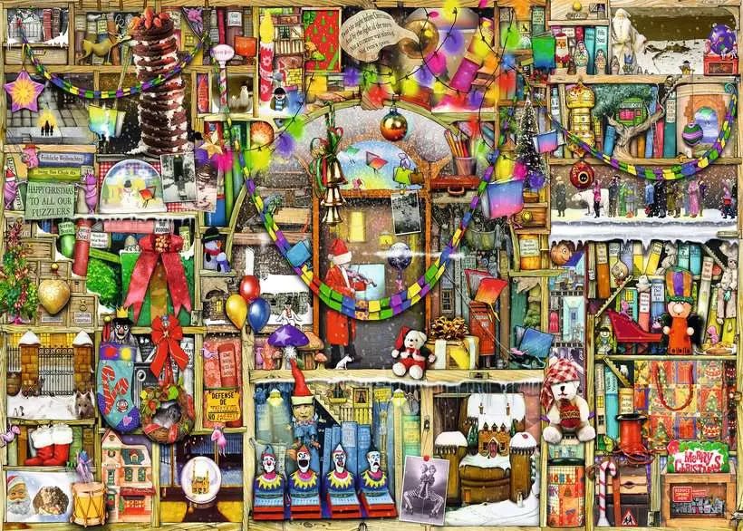 A Karácsonyi Szekrény Ravensburger 1000 darabos kirakó puzzle (RA-12000303) - puzzlegarden