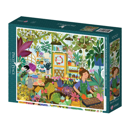 A kedvenc helyem az üvegházban Pieces & Peace 1000 darabos kirakó puzzle (PaP-00188) - puzzlegarden