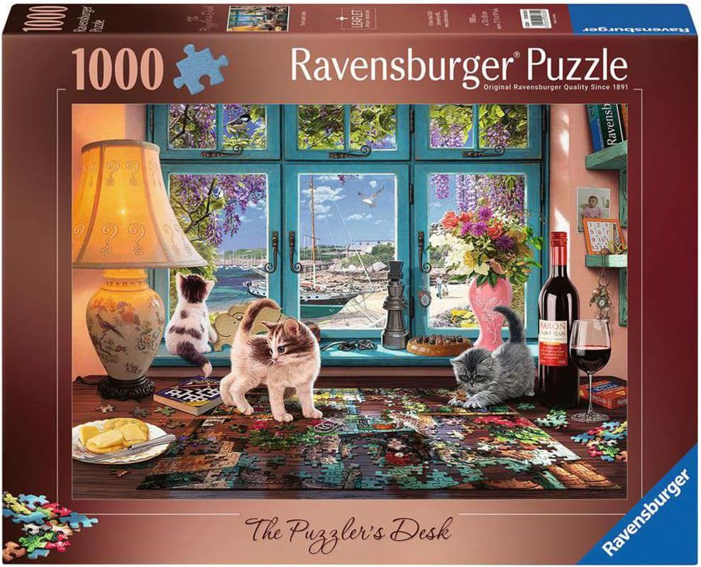 A Kirakózó Asztala Ravensburger 1000 darabos kirakó puzzle (RA - 12000330 4005555003304) - puzzlegarden