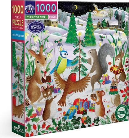 A Kis Fenyőfa Eeboo 1000 darabos kirakó puzzle (EB - PZTTLT 689196520945) - puzzlegarden