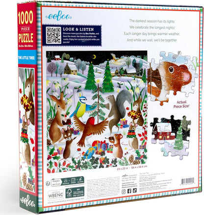 A Kis Fenyőfa Eeboo 1000 darabos kirakó puzzle (EB - PZTTLT 689196520945) - puzzlegarden