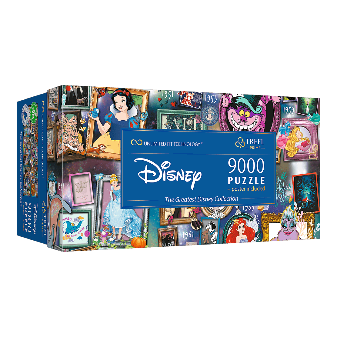 A Legnagyobb Disney Kollekció Trefl 9000 darabos kirakó puzzle (TR-81020) - puzzlegarden