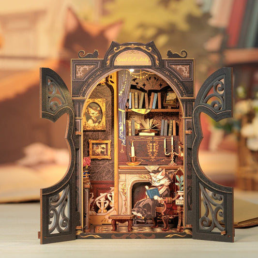 A Macskagróf dolgozószobája CuteBee 108 darabos kirakó puzzle (CB - SD03B) - puzzlegarden