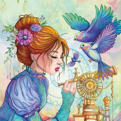 A madárlány Grafika 1000 darabos kirakó puzzle (GR-33703) - puzzlegarden