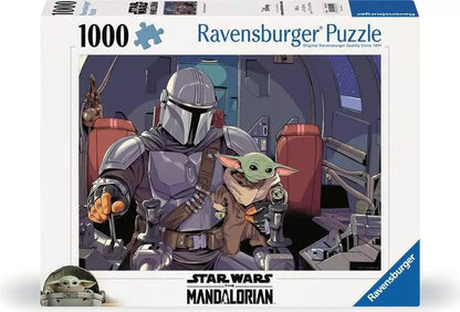 A Mandalóri Ravensburger 1000 darabos kirakó puzzle (RA-12000512) - puzzlegarden