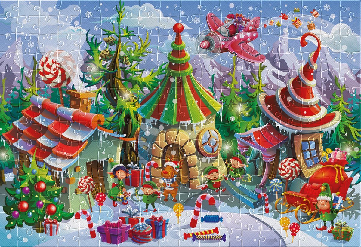 A manók falva Interdruk 250 darabos kirakó puzzle (ID-5902277395993) - puzzlegarden