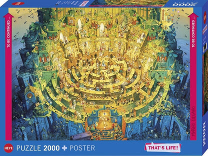 A mélyben HEYE 2000 darabos kirakó puzzle (HE-30015) - puzzlegarden