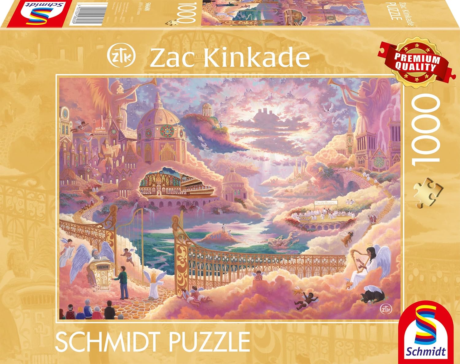 A mennyek országa Schmidt Spiele 1000 darabos kirakó puzzle (SCH - 58608) - puzzlegarden