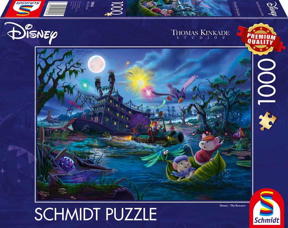 A mentőcsapat Schmidt Spiele 1000 darabos kirakó puzzle (SCH - 58046) - puzzlegarden