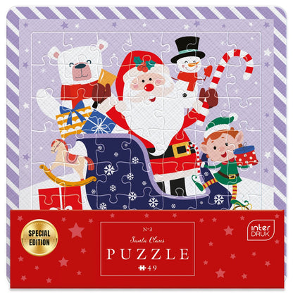 A Mikulás szánja Interdruk 49 darabos kirakó puzzle (ID-5902277395924) - puzzlegarden