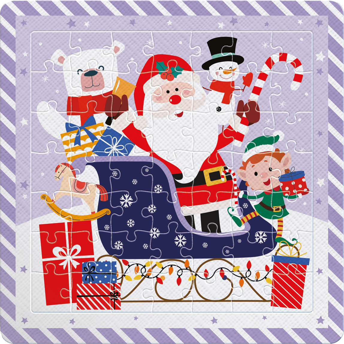 A Mikulás szánja Interdruk 49 darabos kirakó puzzle (ID-5902277395924) - puzzlegarden